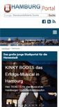 Mobile Screenshot of hamburgportal.de